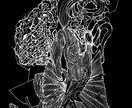 ボールペン、コピック等で絵を描きます あなたのテーマに沿ったあなただけのペン画を。 イメージ3