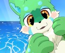 可愛い！かっこいい！ケモノキャラクター作成します ケモノや動物のキャラクターデザインをいたします！ イメージ6