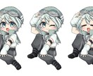 可愛いミニキャライラスト描きます 商用利用OK！通常表情＋2差分まで価格内でお描きします！ イメージ5