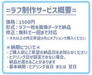 なんとなく、でもOK！同人誌表紙ラフ一緒に作ります 依頼前の不安を解消！こんな感じを伝えるラフ、一緒に作ります！ イメージ10