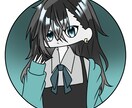 可愛い女の子のアイコン制作します 可愛い独特絵柄の女の子アイコン イメージ4