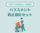 ハラスメント防止のための書類セットお渡しします 運営指導での指摘０！居宅介護支援事業所・一人ケアマネさんに イメージ1