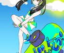 絵、描きます CDパッケージ、サムネイル等、幅広く絵をかきます！ イメージ5