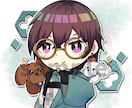 残り4枠！丁寧なミニキャライラストお描きします 修正無制限無料☆即日・商用利用も対応可能◎まずはご相談下さい イメージ3