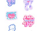 スマホに入れられる可愛い文字作ります スマホデコ界隈必見！推しにアピール自スマホ撮影会で活躍！ イメージ3