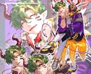 TRPGキャラクター立ち絵制作します はっきり・すっきりした色使いのキャラクターを制作します！ イメージ9