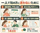 初心者専用のランニングメニューを作成します 運動経験ゼロでも安心！走り始める2週間を個別サポート イメージ3