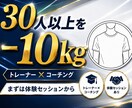 ダイエットが続かない理由を60分で一緒に見つけます トレーナー×コーチングを用いてリバウンドしにくいダイエットへ イメージ1