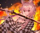 思わず目を引く！サムネイルイラストを描きます YouTubeや歌ってみた等に使用できるイラストを描きます イメージ2
