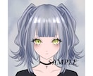 即納！厚塗り風アイコン制作承ります 厚塗り風のかわいいアイコンを最短翌日に納品可能！ イメージ1