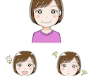 個人・商用可＊コミカルな似顔絵アイコン描きます ブログ、WEB、名刺などのワンポイントに！ イメージ5