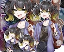 全身立ち絵を制作します デザインから制作もOK！持ち込みも可！ イメージ9