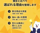 競合と比較し選ばれる商品画像にします 競合調査で強みを整理し、伝わる構成を設計 イメージ3