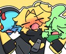 イラストを描きます 立ち絵、アイコン、1枚絵、その他なんでも受け付けております イメージ2