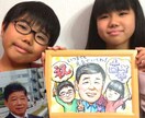 長寿のお祝いに似顔絵かきます 伝えたいメッセージを入れて似顔絵のプレゼントに。 イメージ7