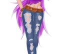 透明感のあるTRPG立ち絵描きます ちゅるちゅる透明感のある立ち絵 イメージ1