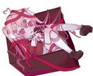 SNSのアイコン、立ち絵、可愛く仕上げます 色合い豊かなイラストをお届けします！ イメージ5