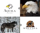 お好きな動物の写真でオリジナルロゴを制作します 『著作権譲渡』『AIデータ込み』『高品質』『動物ロゴ』 イメージ4