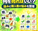 経験からサービス案を20個考えます 仕事や趣味の経験から販売テーマを具体化します イメージ2