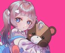 可愛い女の子を可愛く描きます 動画のサムネや歌ってみたのイラストにおすすめ！ イメージ2