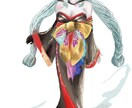 オリジナル厚塗りタッチのイラストをお描き致します ☆先着２名様特別料金☆イラストをお描き致します。(背景なし） イメージ2