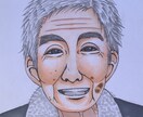 似顔絵描きます 色紙サイズでキラキラとした似顔絵を描きます イメージ1