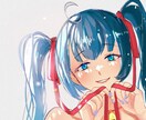 主に顔重点としたイラストを描きます 詳しいデザインや色などご指定お願いします！ イメージ1