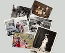 大切な瞬間を美しく保存するフォトブックを制作します 古いアルバム写真も、スマホのデジタル写真も一冊にまとめます。 イメージ6