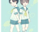 かわいいデジタルイラスト色々描きます 安価で要望も柔軟に対応可能！用途自由！ イメージ1