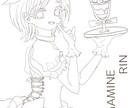 オシャレな人物絵を描きます 絵柄はご要望で多少変えられます！ イメージ5