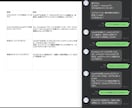 LINEで動作するAIチャットボットを作成致します 顧客対応や自社のドキュメント探し等の業務を行いたい方向け イメージ1