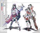 立ち絵や3面図など幅広く描きます 来年より値上げ予定です。ご相談のみでもお気軽に！ イメージ1