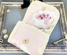 フランス輸入生地でコンパクトなお財布を制作します 特別なプレゼントに。トワルドジュイ、ロリータ、ロココお好みで イメージ9