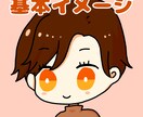 ミニキャラアイコン作成します テンプレをもとに、ご要望のアイコンを作成します！ イメージ2