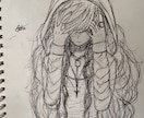線画が好きな方におすすめします ちょっと絵を見て癒されるたいなって方に是非 イメージ2