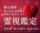 限定価格】彼の本音・恋愛運を霊視でお伝えします 片想い・復縁・不倫など複雑恋愛も、相性と未来を霊視で明らかに イメージ1
