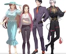 キャラクター立ち絵制作いたします ⭐️5月まで【お試し価格】で販売中！！ イメージ4