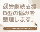 就労継続支援B型スタッフの悩みを整理します 【日々のモヤモヤや現場の考えを整理する時間★】 イメージ1