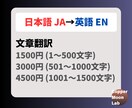 日本語 JA→英語 EN 文章を翻訳します ブログ/解説文/マニュアル/SNS投稿/IT など イメージ1