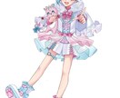可愛い系メイン！理想のキャラクター描きます 衣装おまかせのコテキャ依頼なども承ります！ イメージ4