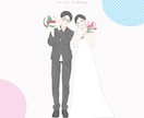 お写真から、やさしく温かい手描きの似顔絵を描きます 記念日やプレゼントにも喜ばれるよう丁寧に制作します。 イメージ1
