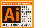 画像をベクターに丁寧にトレースします 印刷・加工・拡大に最適なAiデータに イメージ1