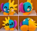 オリジナルフェルトマスコットを制作します フィギュア制作。記念日プレゼント、企業マスコットなど イメージ1