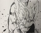 マッキーペンアートを描いてます 水墨画の様なイラストをマッキーペンで描いております。 イメージ4
