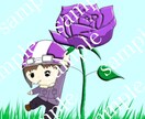 ほわほわミニキャラお描きします あなたのイメージするミニキャラ教えてください☆ イメージ3