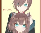 最短3日】アイコン､ヘッダー制作いたします ほんわか可愛いイラスト⋆*SNSのアイコンなどに イメージ2