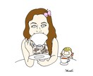 雑誌の様にお洒落なSNSアイコンを描きます 最短即日納品！老若男女問わず描きます！ イメージ7