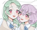 IRIAM用の女性立ち絵を制作します 風を感じられるような温度感・透明感を大切に作品制作します。 イメージ1