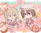 SD.ミニキャラのかわいいイラスト制作承っています もちもちで愛らしいフォルムのイラストをお届けします…！ イメージ3