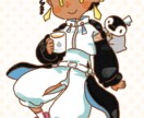 ミニキャライラスト作成します ふんわりかわいい、パキッとかわいいどっちが好き？ イメージ3